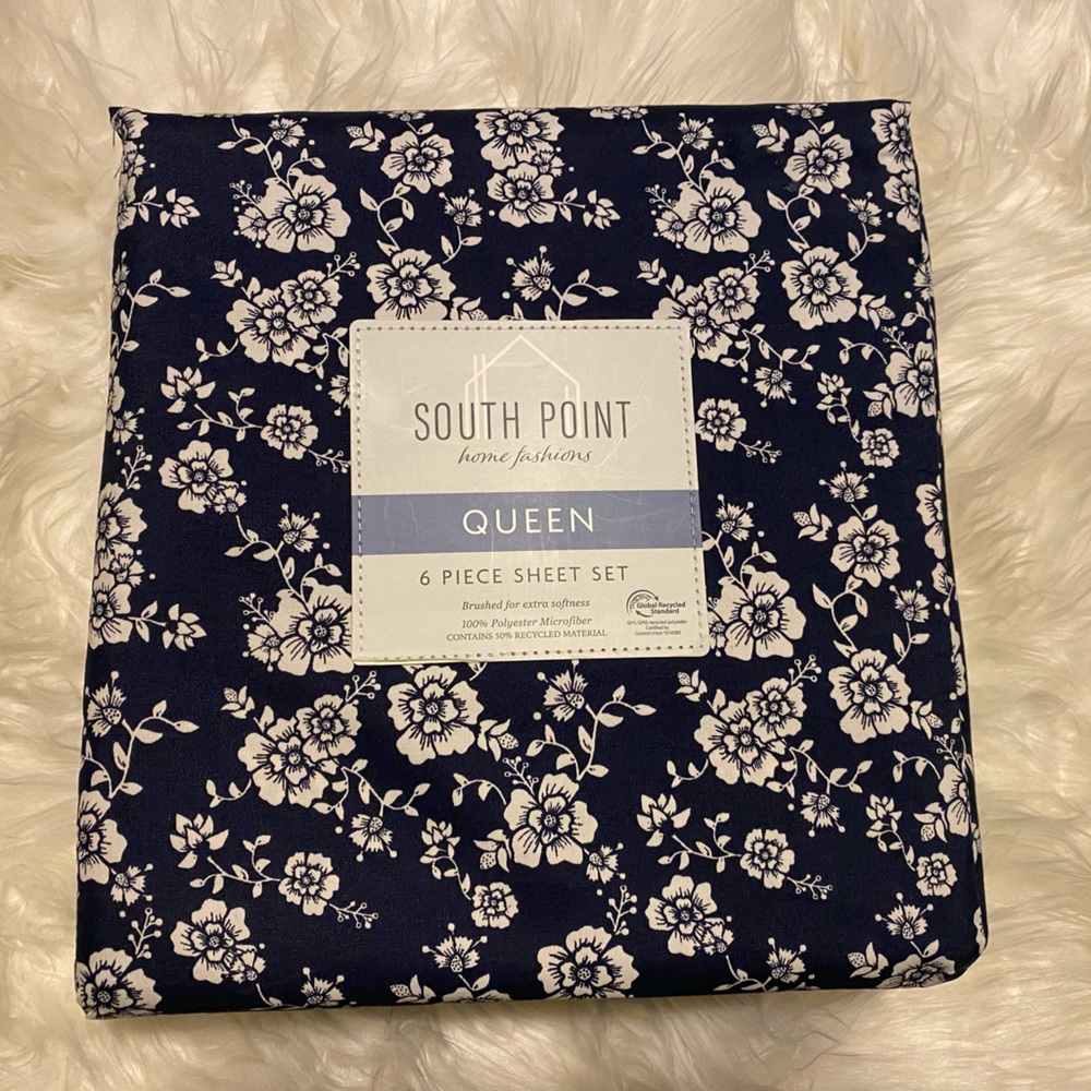 6 piece sheet set QUEEN